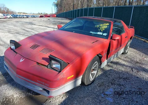 1985 Pontiac Firebird Trans Am from USA, damaged, VIN 1G2FW87H3FN208733
